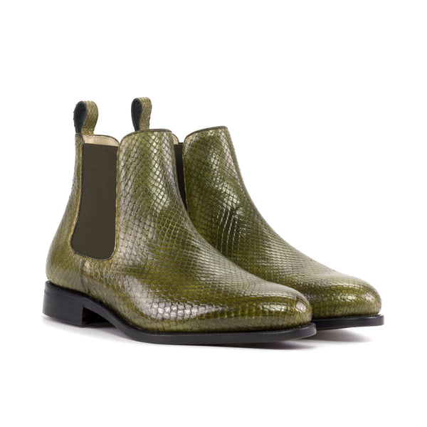 Magnifique Python Chelsea Boots - Premium Men Dress Boots from Que Shebley - Shop now at Que Shebley