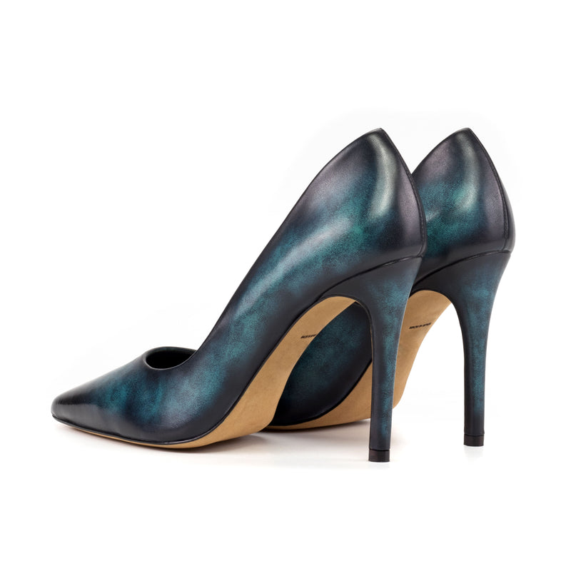 Medora Patina Florance High Heels - Premium women high heel shoes from Que Shebley - Shop now at Que Shebley