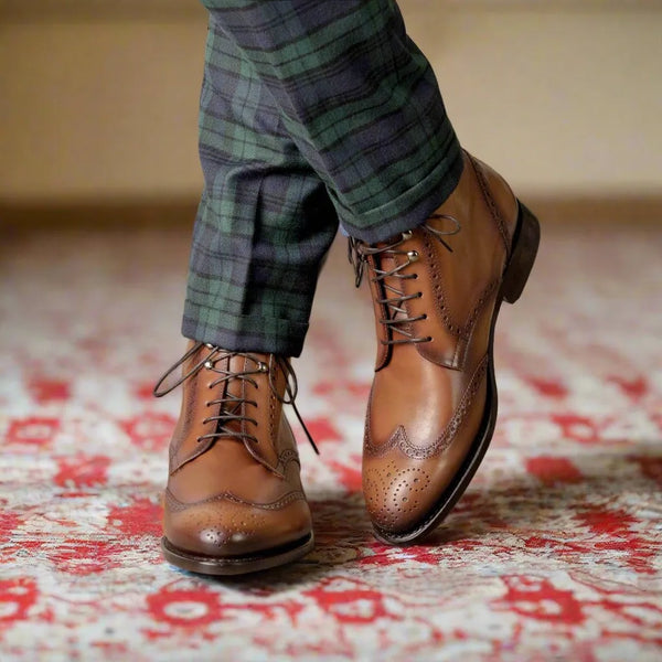 5942 Military Brogue Boots