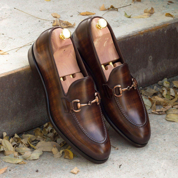Amarelo Patina  Loafers - Premium Men Dress Shoes from Que Shebley - Shop now at Que Shebley