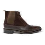 Bomber Balmoral Boots (sample) - Premium SALE from Que Shebley - Shop now at Que Shebley