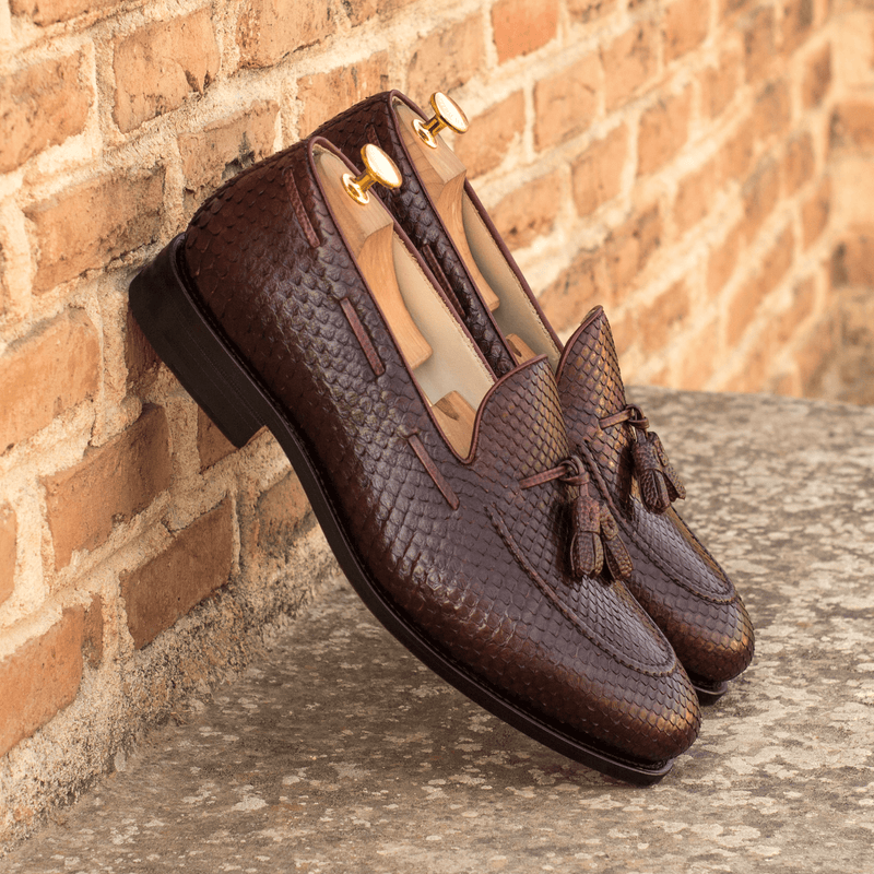 Copa Python Loafers - Premium Men Dress Shoes from Que Shebley - Shop now at Que Shebley
