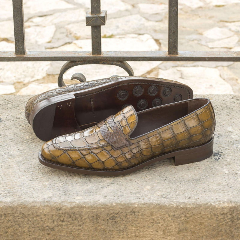Domindo Python Loafers - Premium Men Dress Shoes from Que Shebley - Shop now at Que Shebley