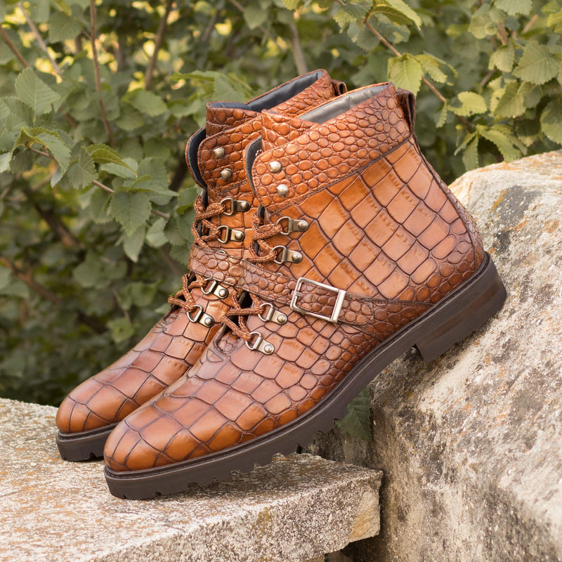 Leland Hiking Boots - Premium Men Dress Boots from Que Shebley - Shop now at Que Shebley