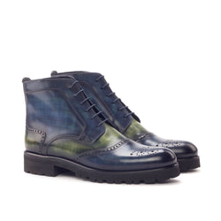 Lidia Women’s Military Boots - Premium women dress shoes from Que Shebley - Shop now at Que Shebley