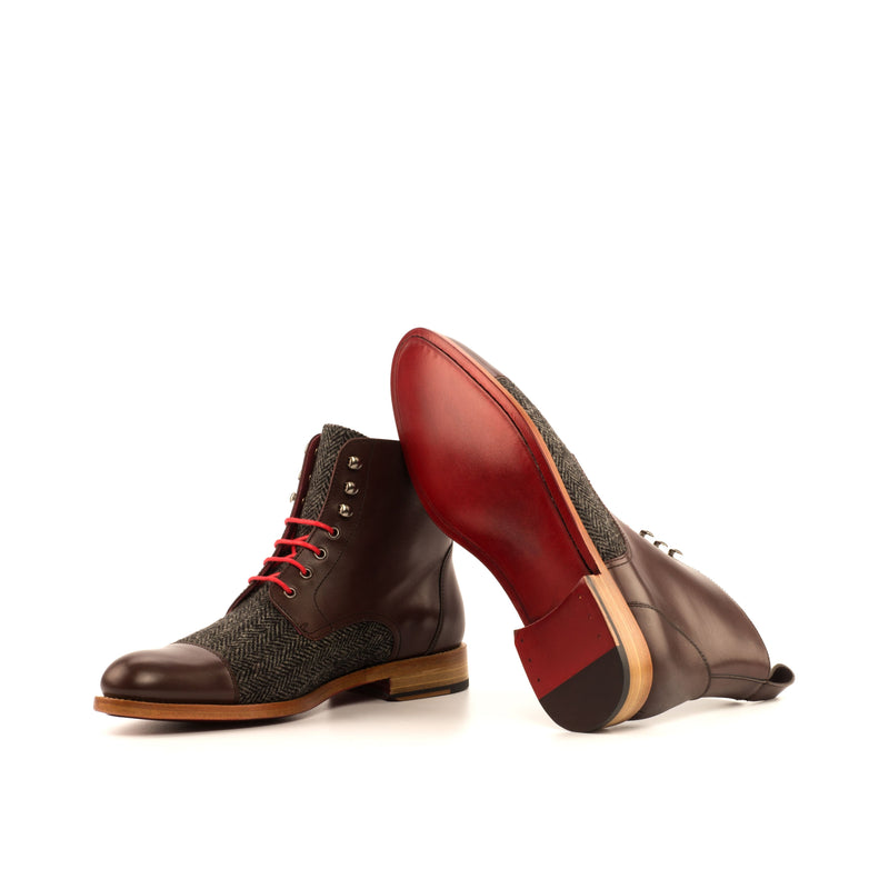Nina12 Ladies Brogue Boots - Premium women dress shoes from Que Shebley - Shop now at Que Shebley