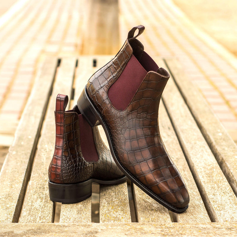 Oscar Chelsea Boots - Premium Men Dress Boots from Que Shebley - Shop now at Que Shebley