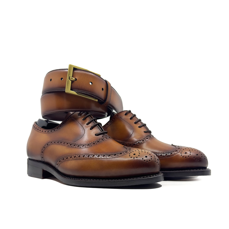 Pawl full brogue shoes - Premium Men Dress Shoes from Que Shebley - Shop now at Que Shebley