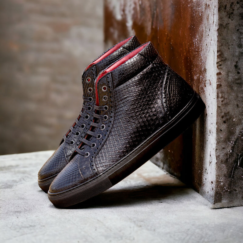 Morph Python High Top Sneakers - Premium Men Casual Shoes from Que Shebley - Shop now at Que Shebley