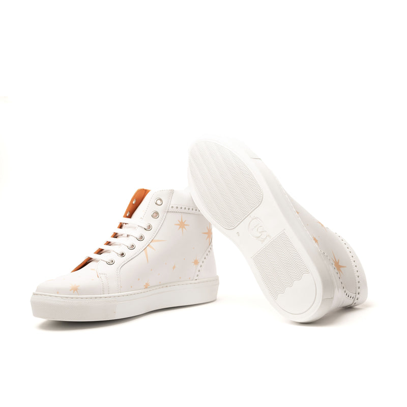Rosalia Ladies High Top Sneaker - Premium women casual shoes from Que Shebley - Shop now at Que Shebley