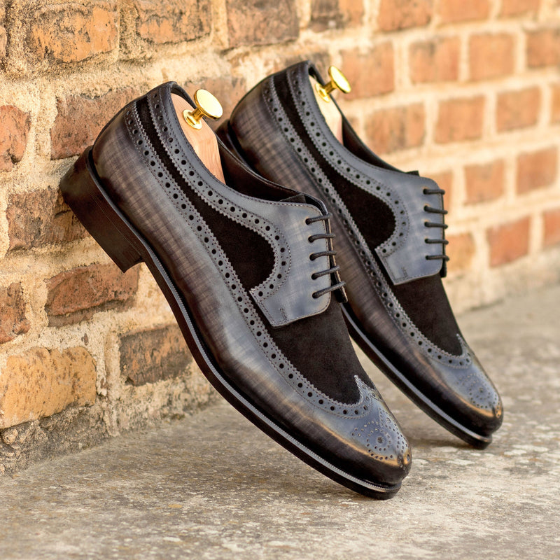 York Patina Longwing Blucher - Premium Men Dress Shoes from Que Shebley - Shop now at Que Shebley