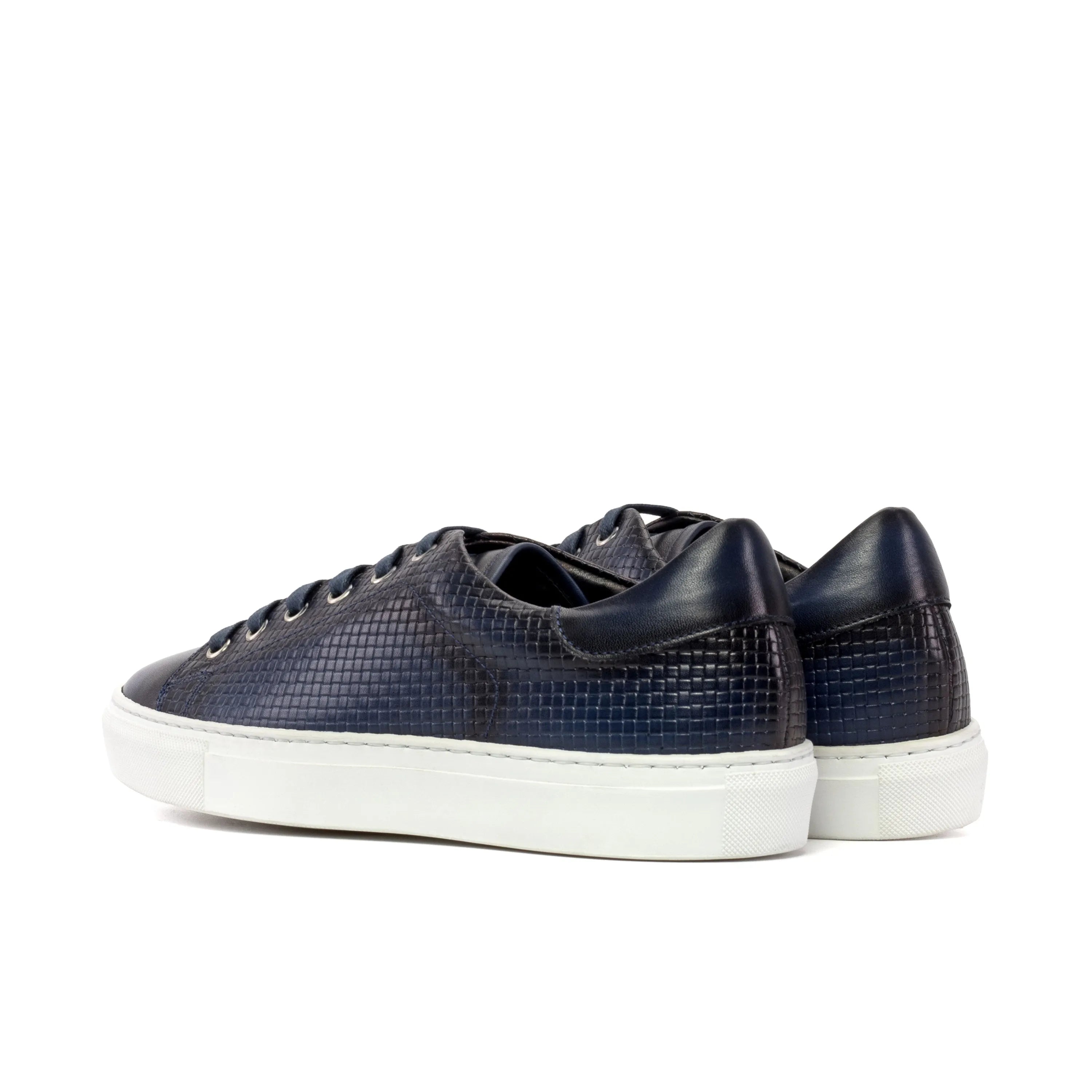 Blue leather CapaFour Trainer Sneaker II offering style and comfort for active lifestyles