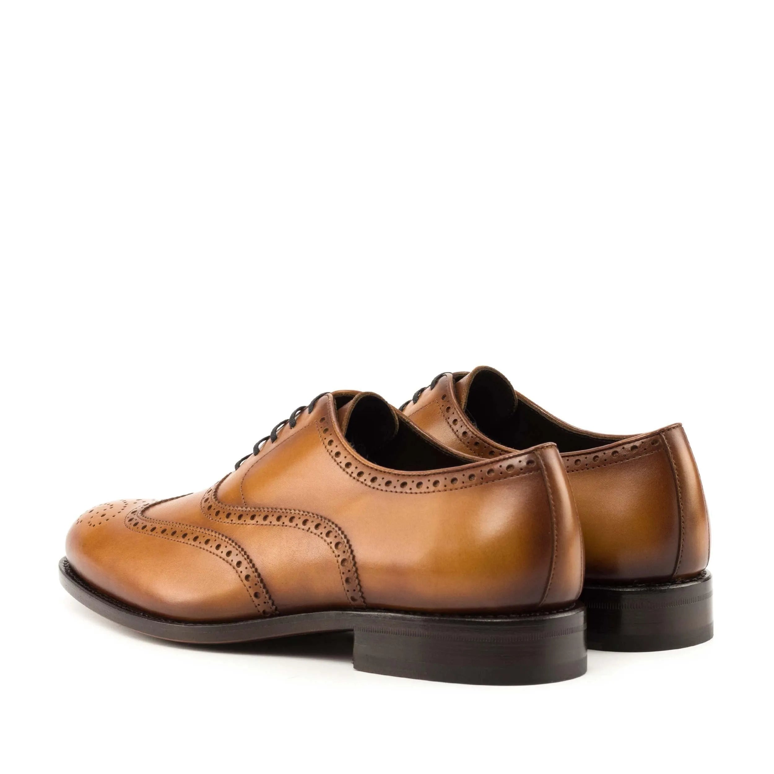 Darwill full brogue shoes in brown leather, ideal dress shoes for the fast lane