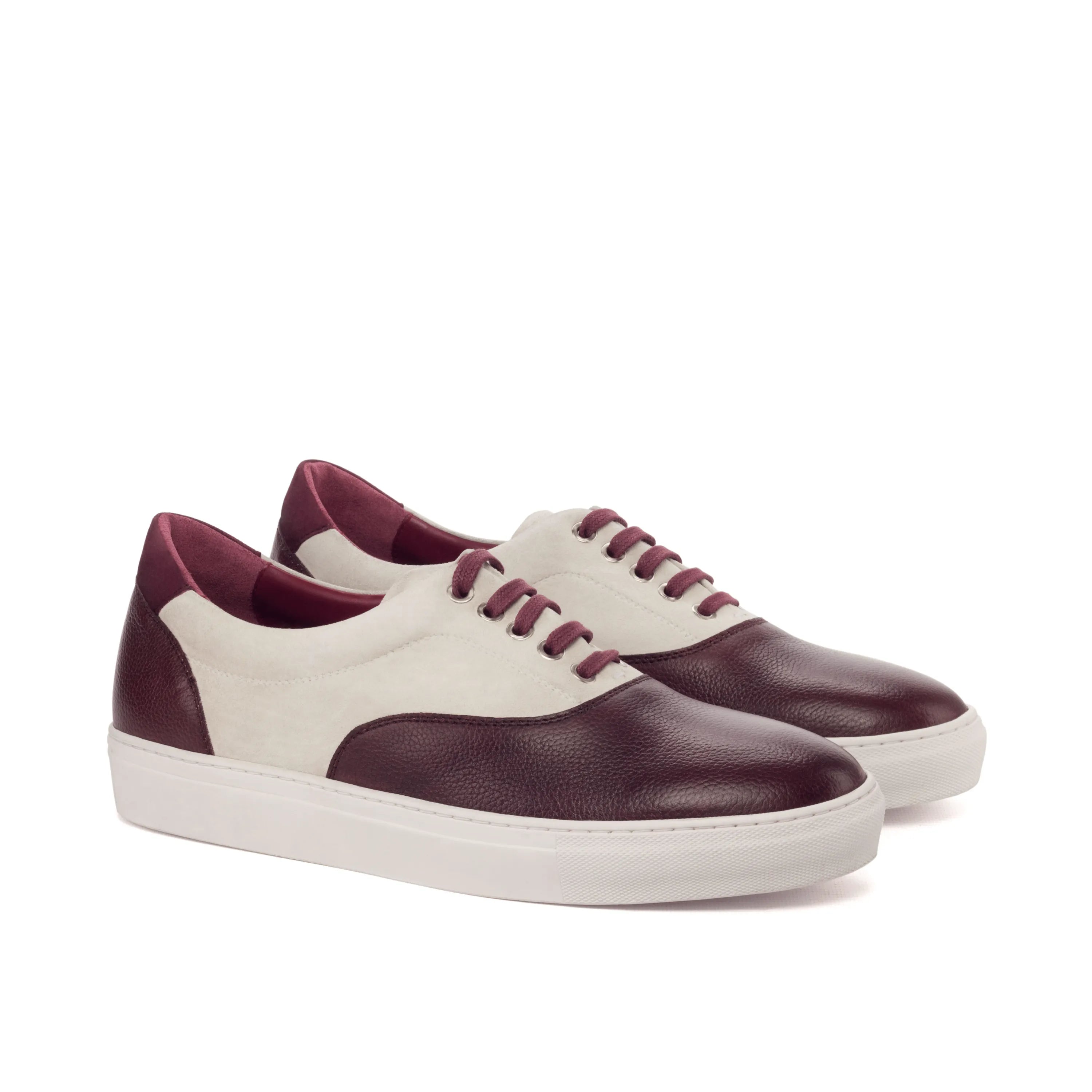 Two-toned leather Erasmus Top Sider Sneaker, a stylish and versatile cupsole trainer
