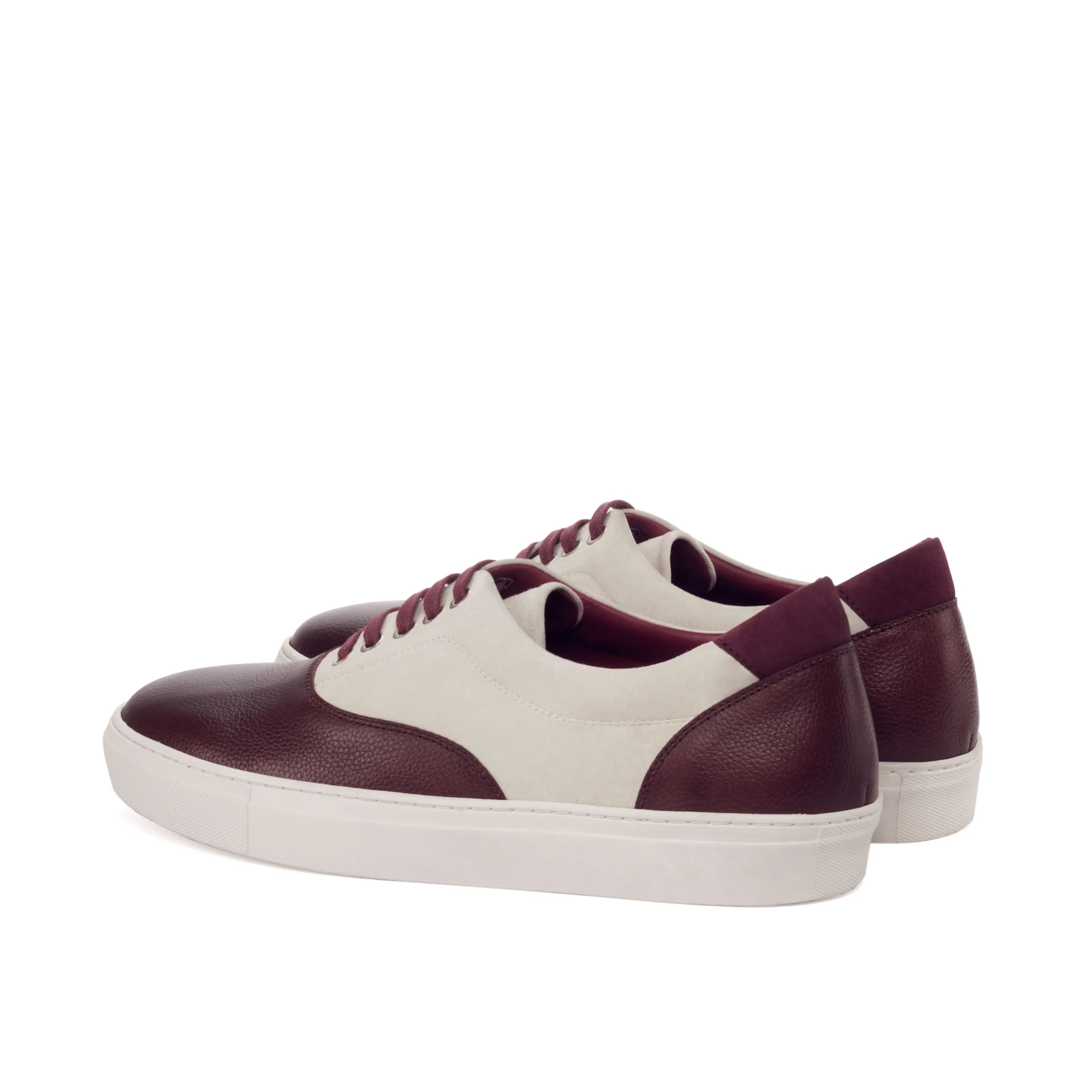 Two-toned leather Erasmus Top Sider Sneaker, perfect cupsole trainer for stylish comfort