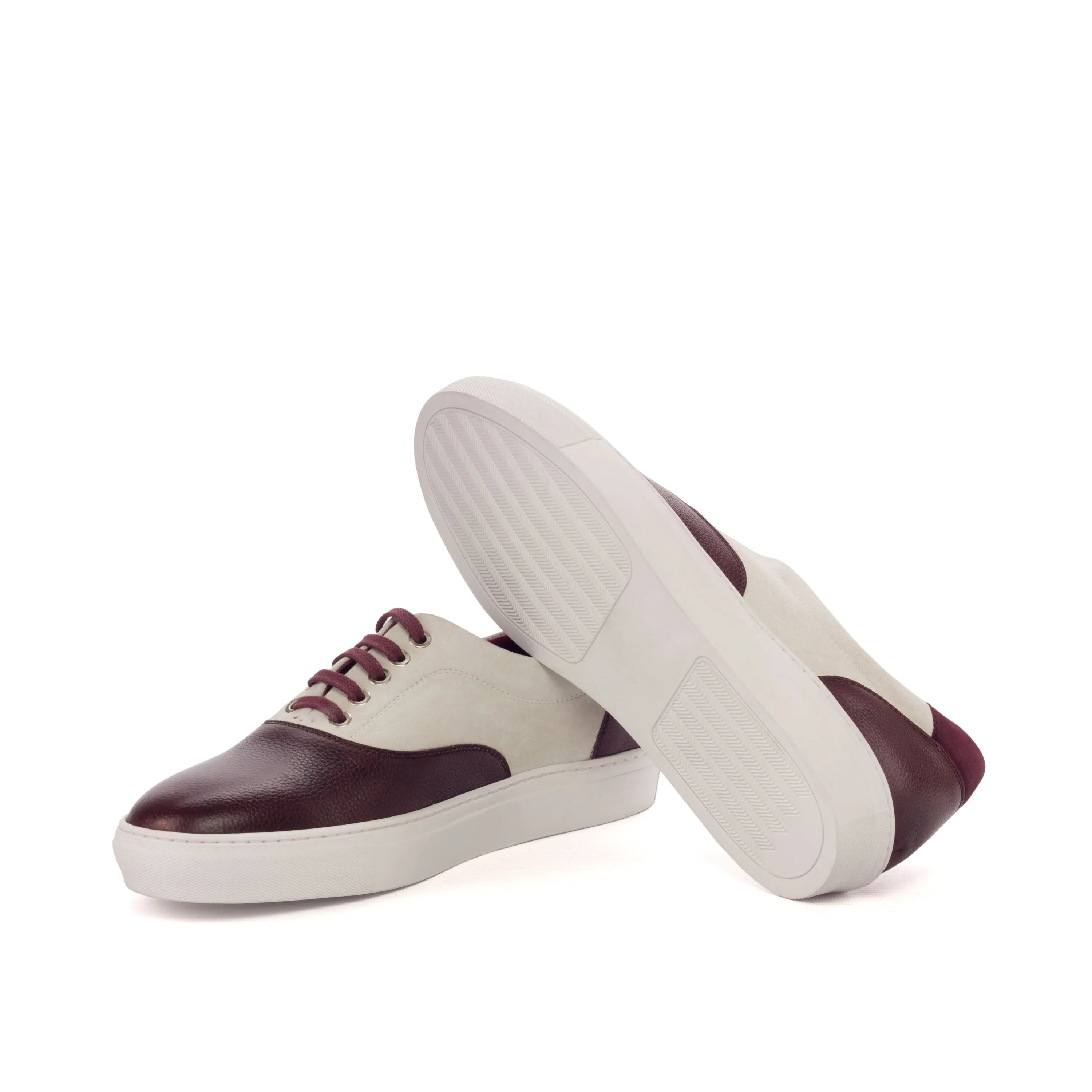 Erasmus Top Sider Sneaker featuring stylish two-toned leather design for comfort
