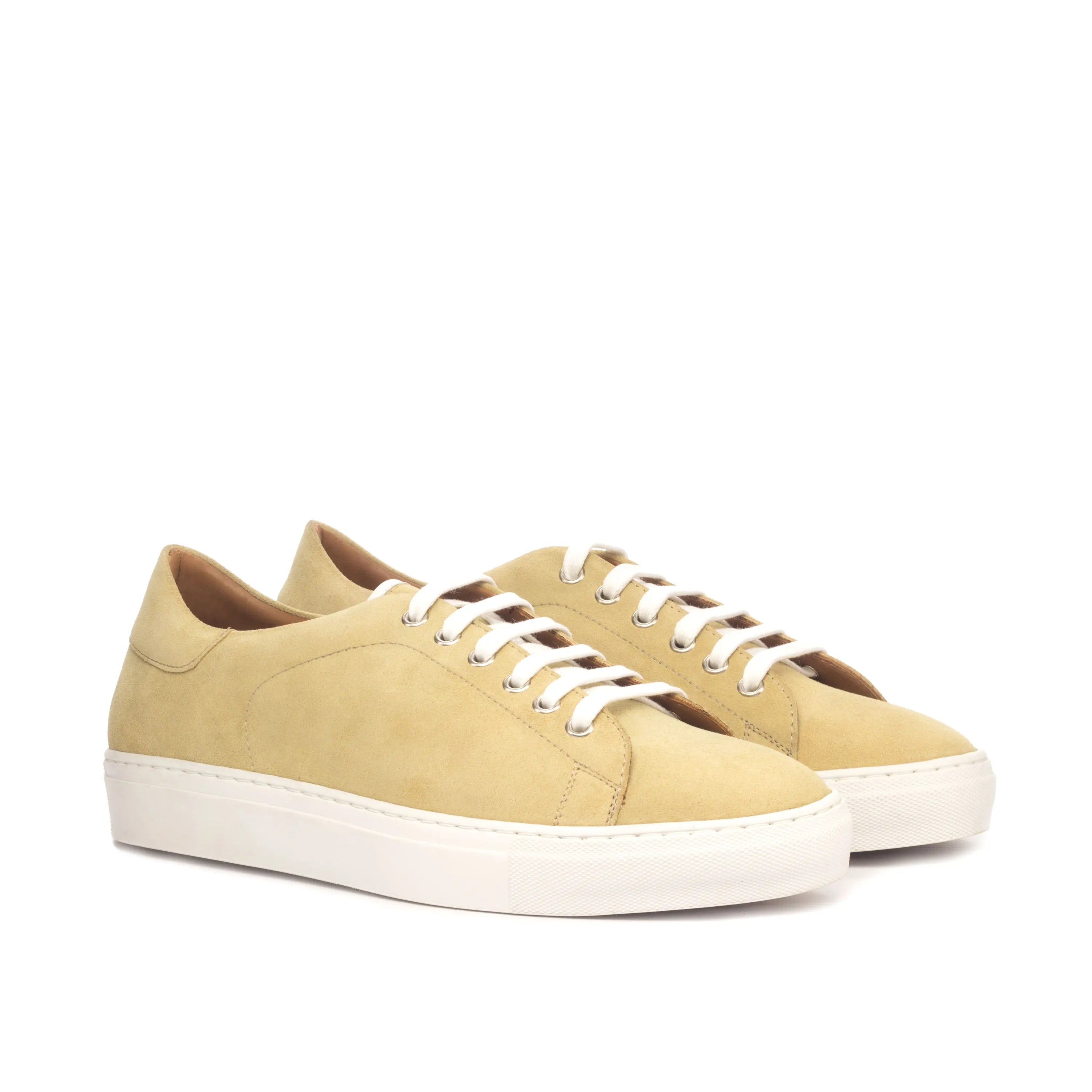 Tan leather Fan Trainer Sneakers II showcasing stylish trainer sneakers for casual wear
