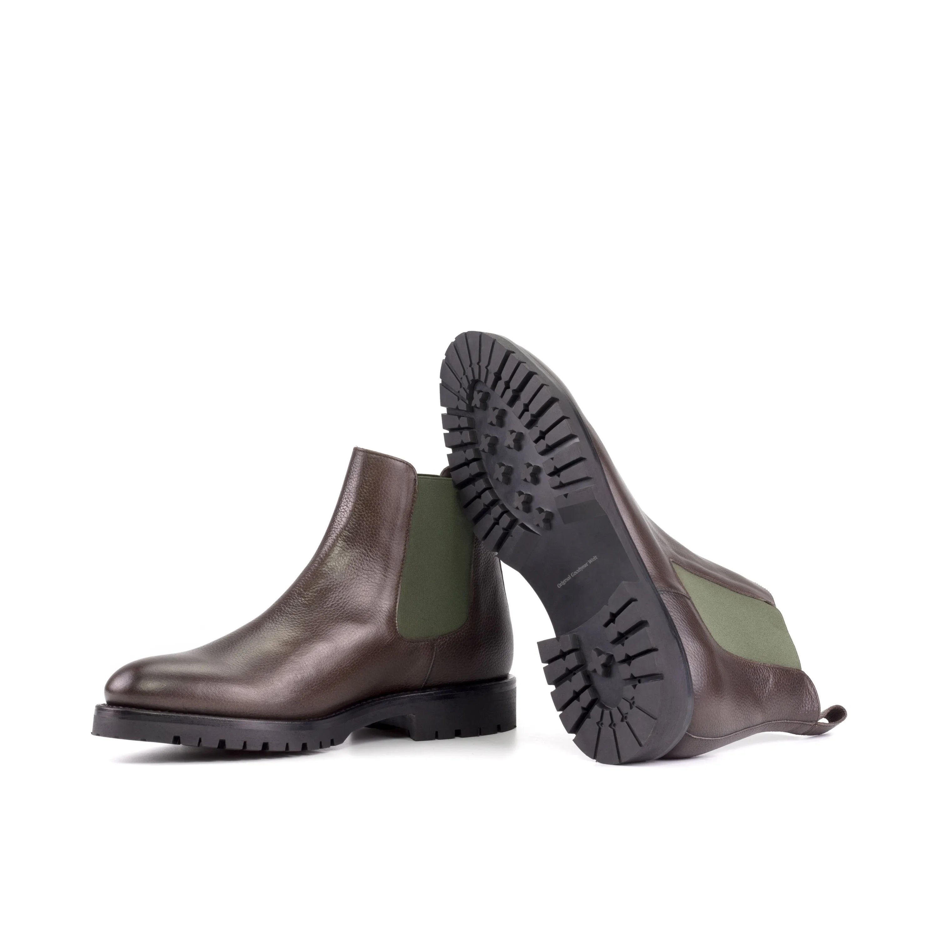 Brown leather Gallardo Chelsea boots for stylish and comfortable footwear