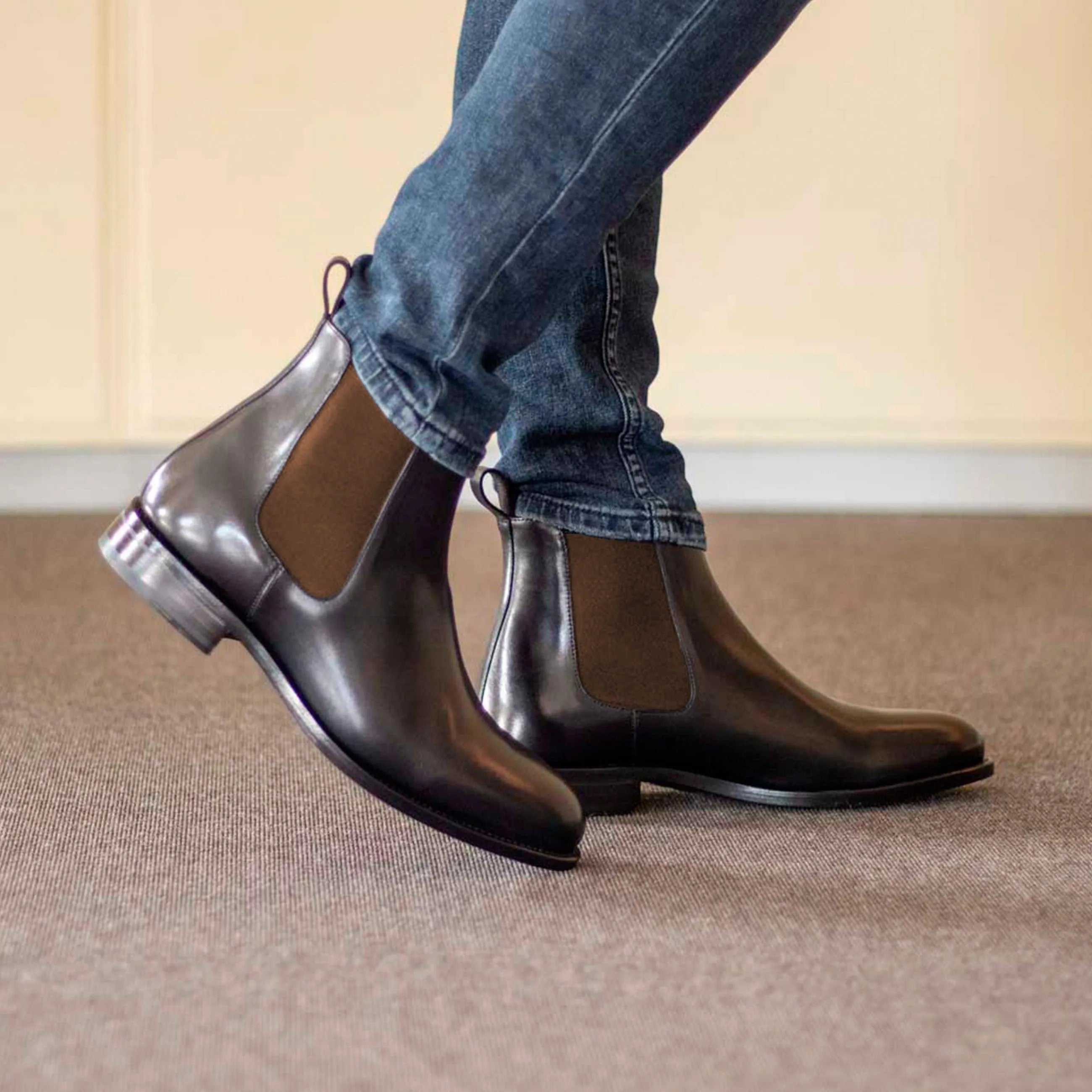 Leather Henrystar Chelsea Boots for a stylish and comfortable fast lane experience