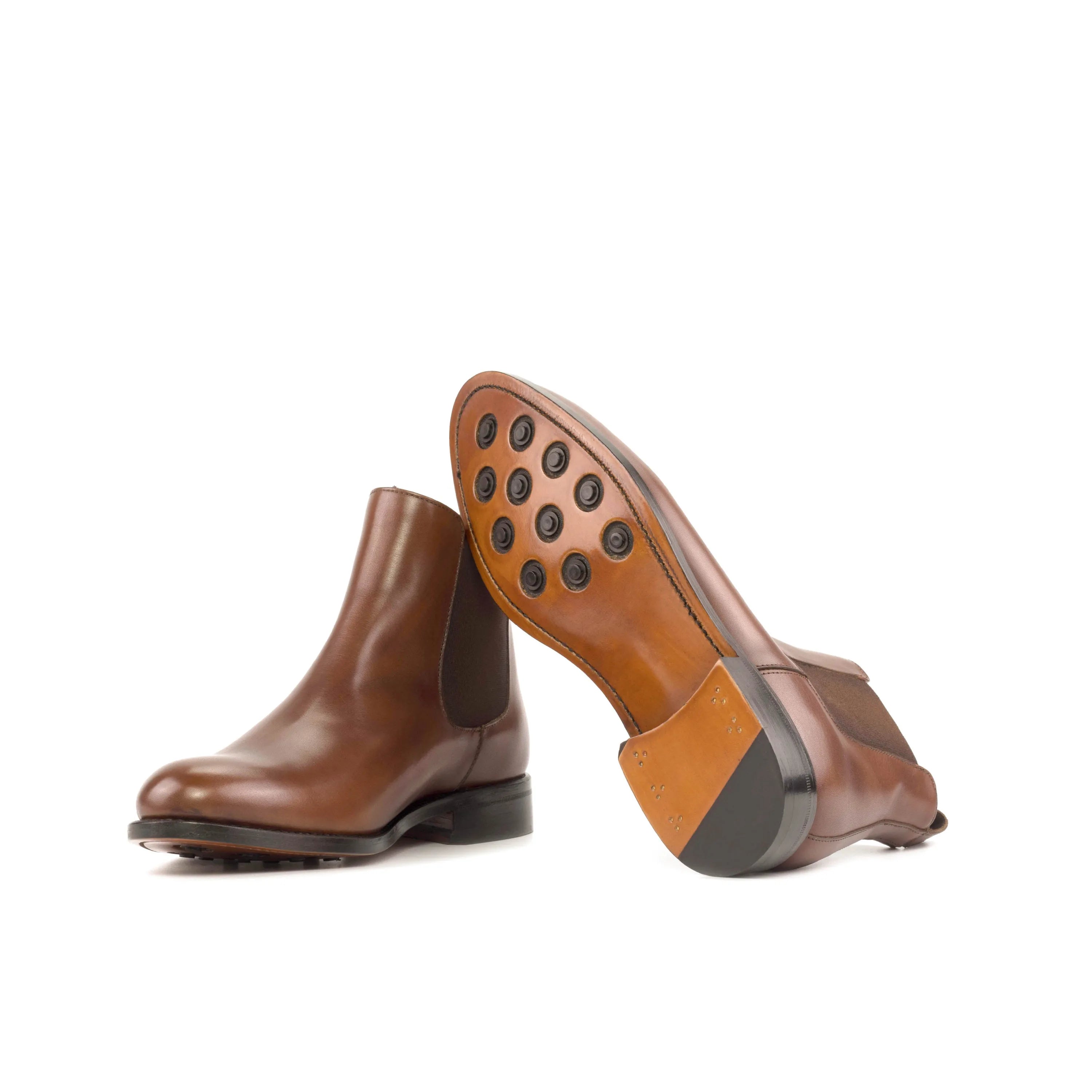 Brown leather Kirt Chelsea Boots showcasing stylish design for the fast lane