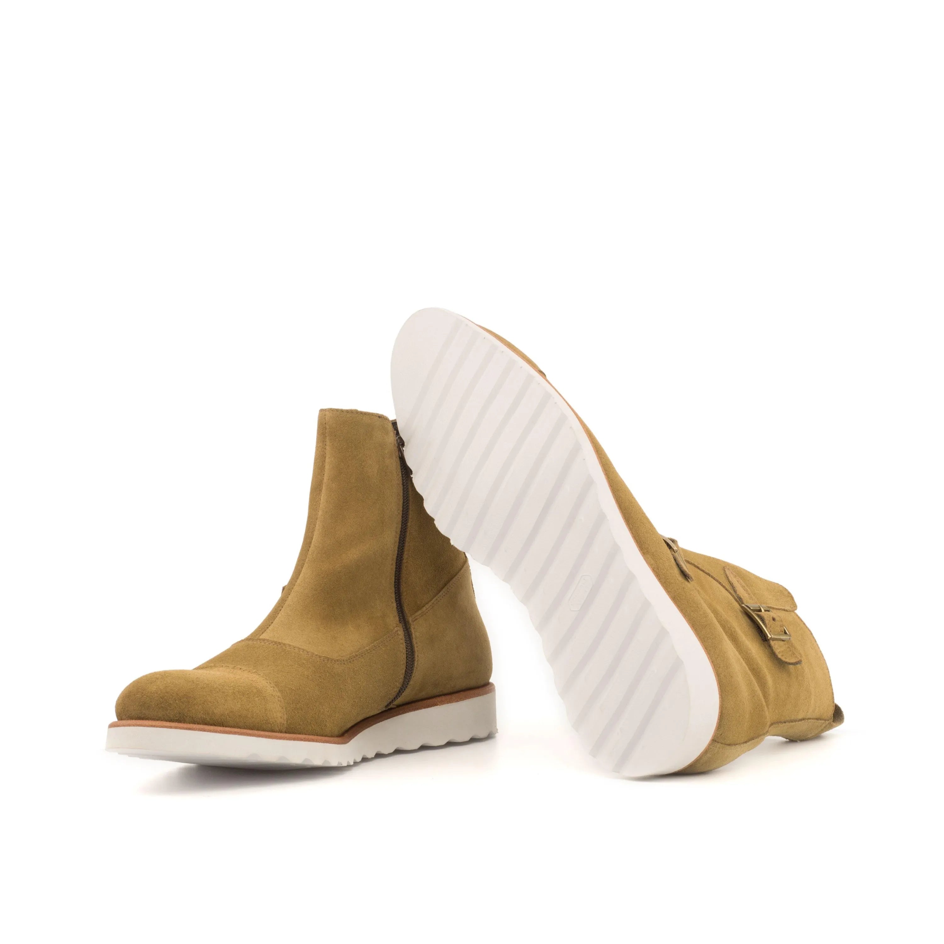 Tan suede ankle boots from Luta Octavian Boots II for stylish footwear choices