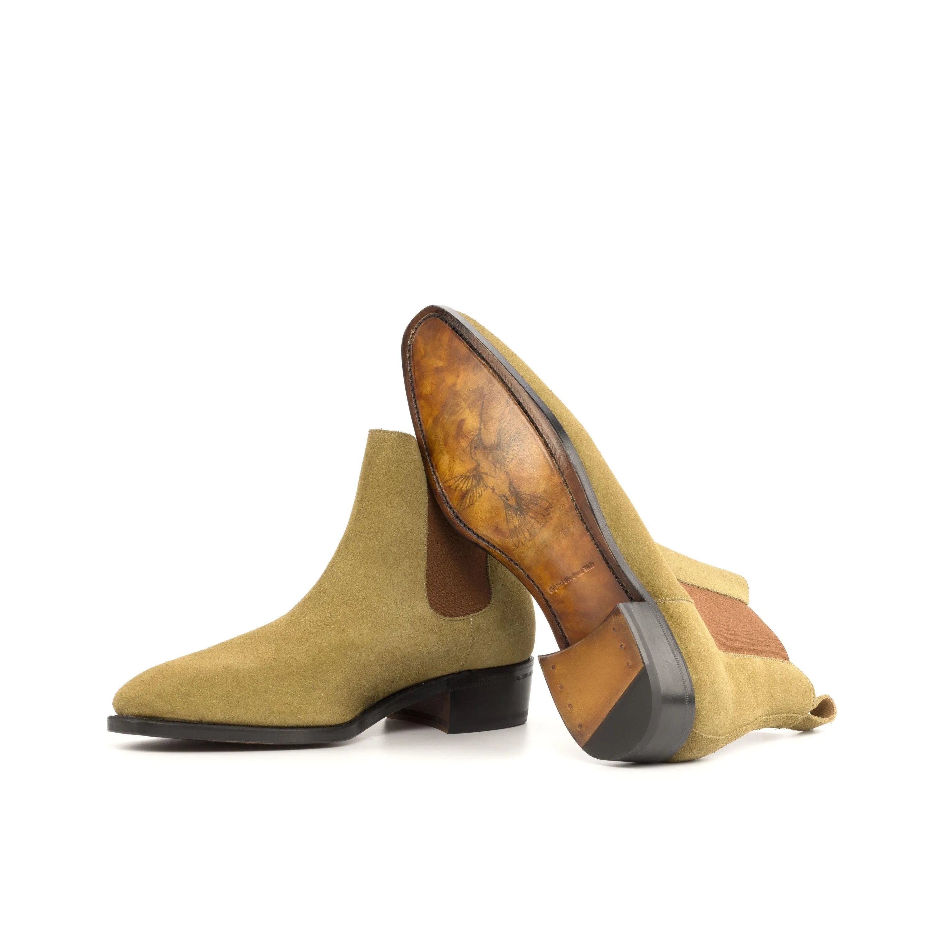 Tan suede Maani Chelsea Boots showcasing stylish and versatile footwear options