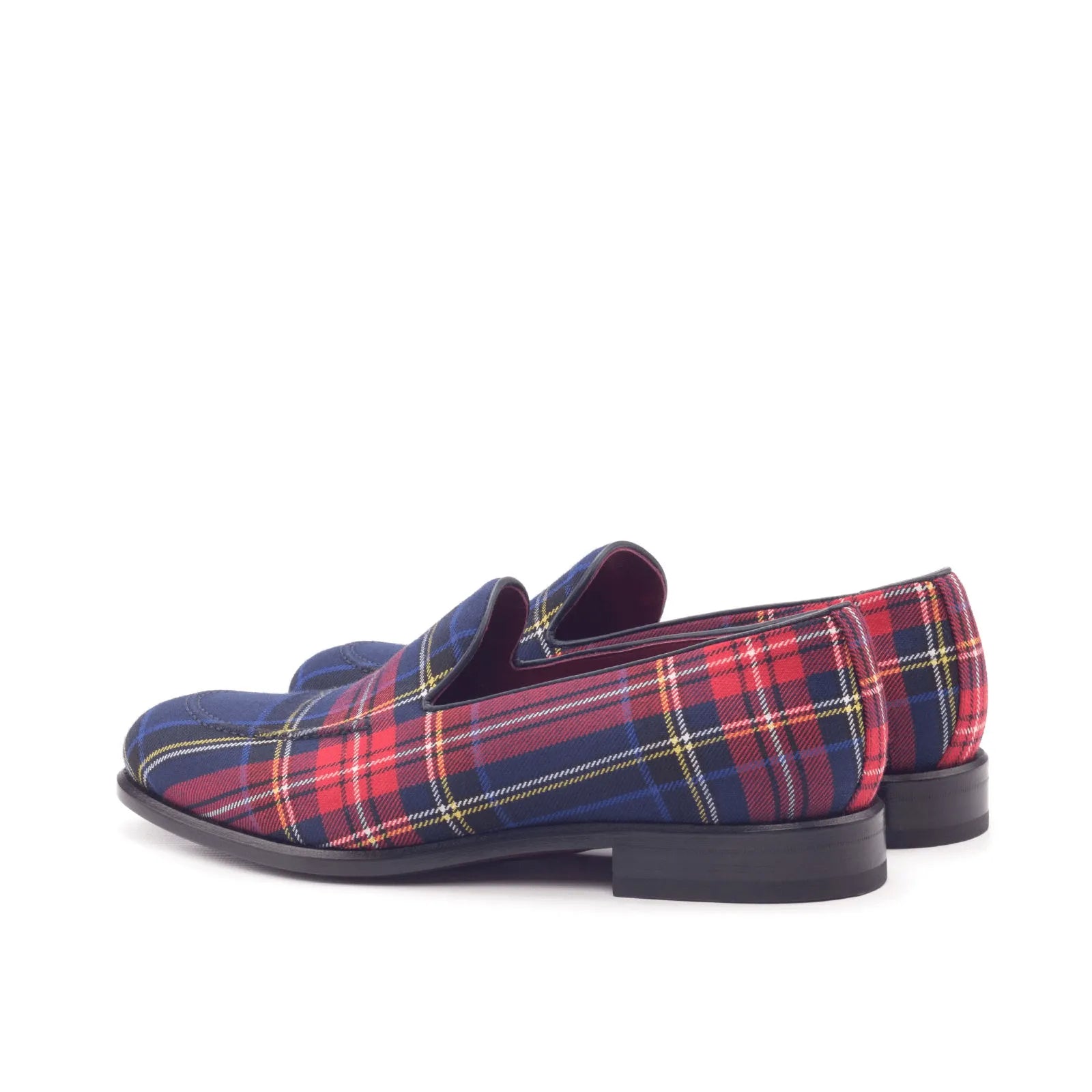 Plaid patterned Master Windowpane Loafers showcasing stylish design and comfort