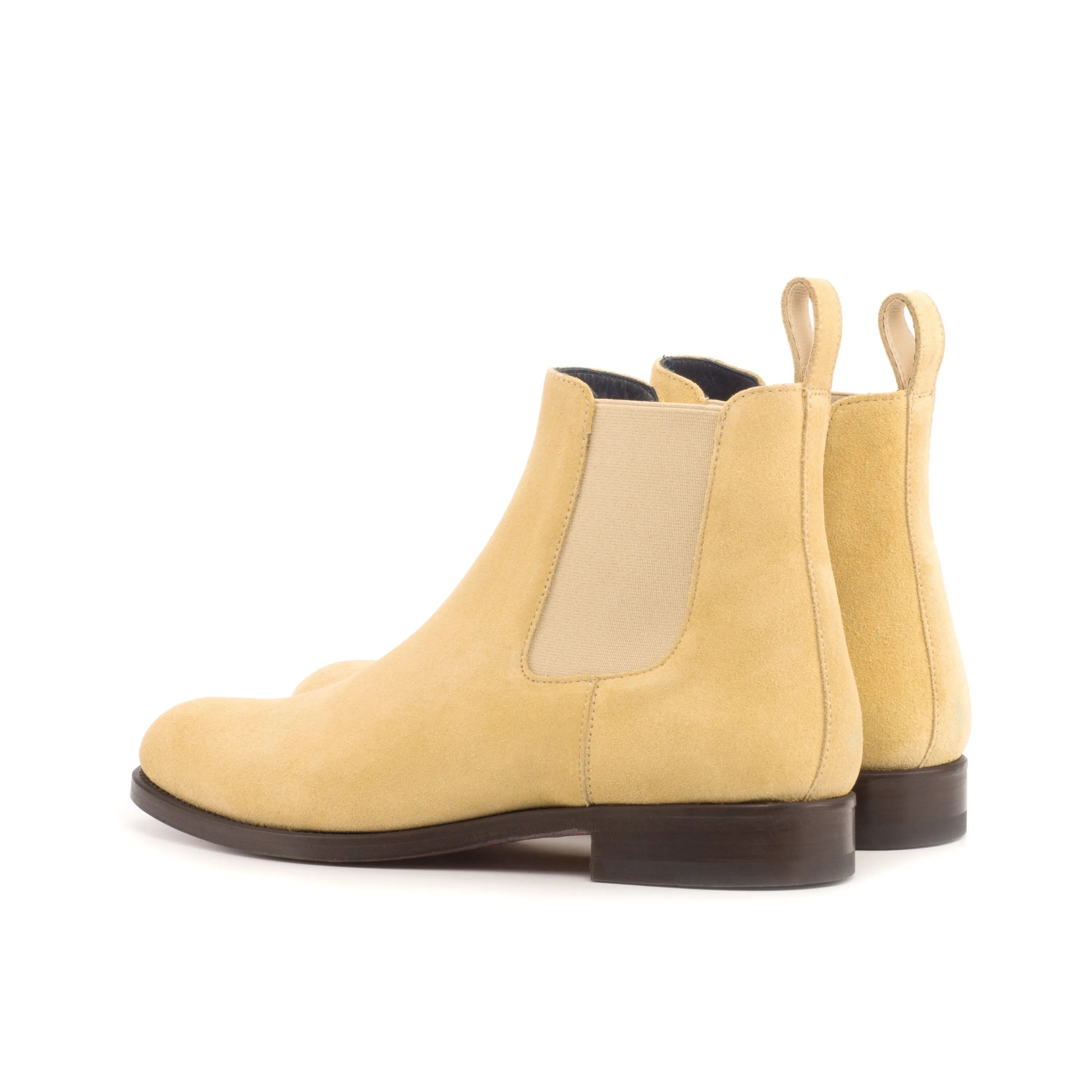 Pair of tan Raina Women Chelsea Boots, stylish and versatile women chelsea boots