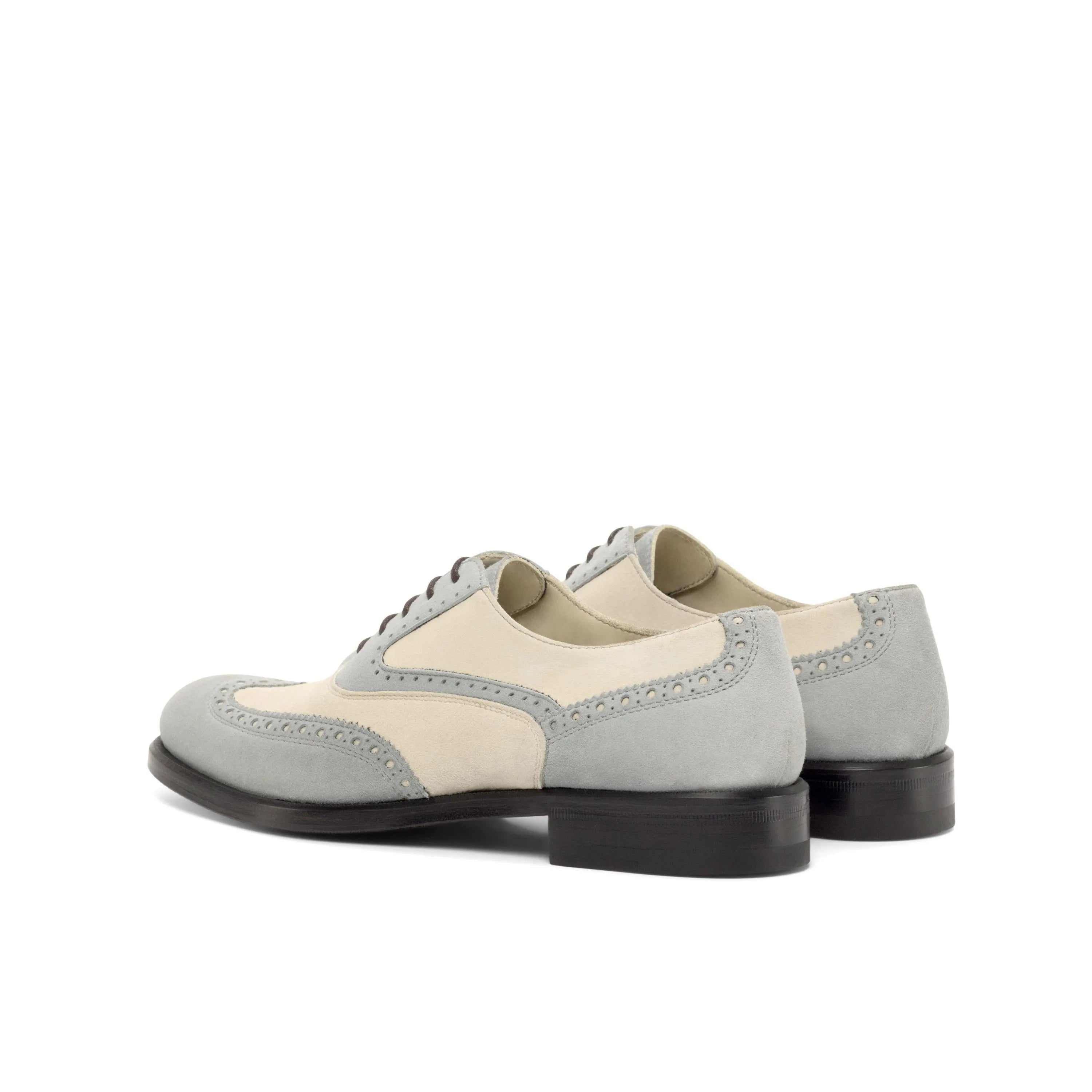 Two-tone leather wingtip shoes from Rina Ladies, perfect dress shoes for any occasion