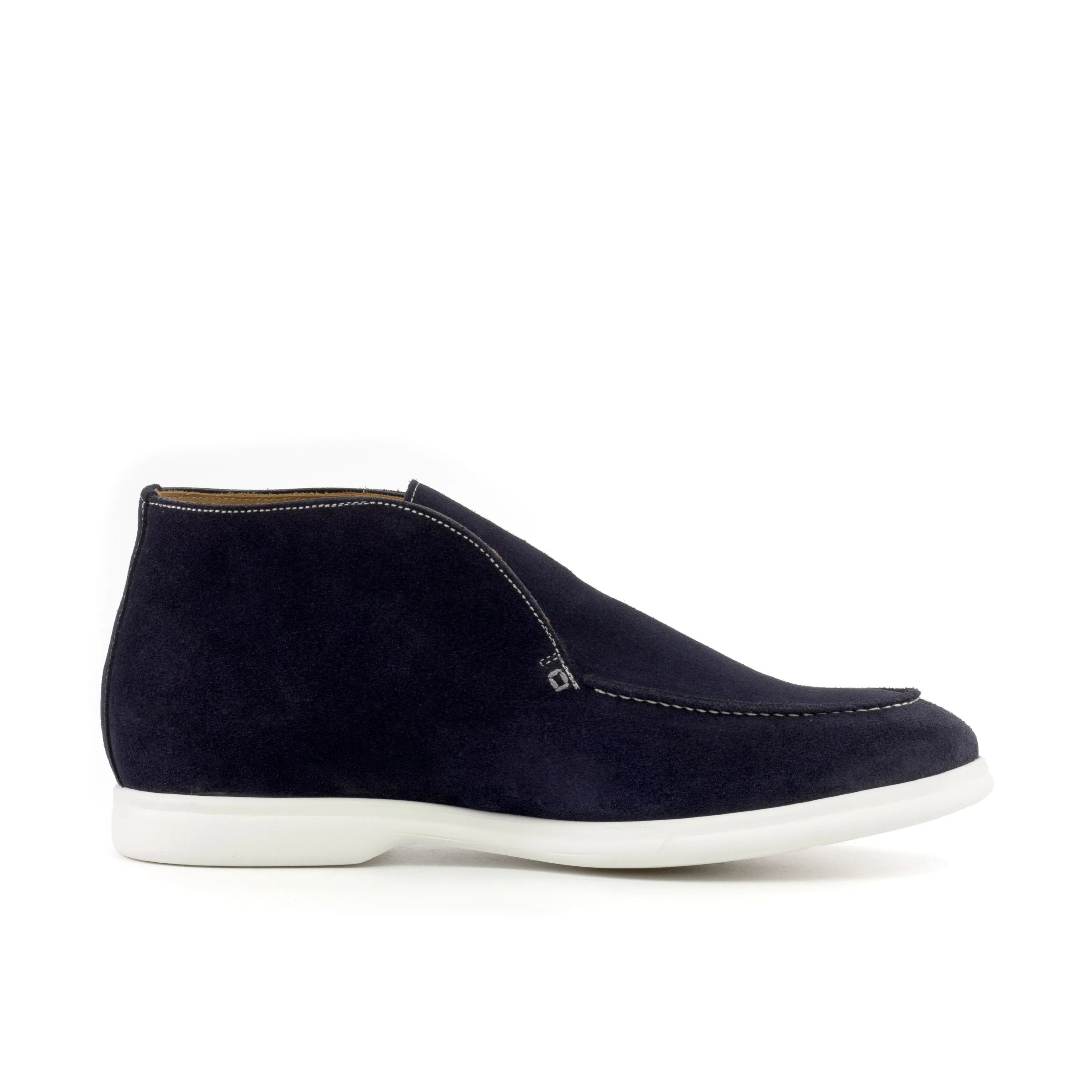 Navy suede moccasin boot from Riyadh Moc Flex Sport Boots collection