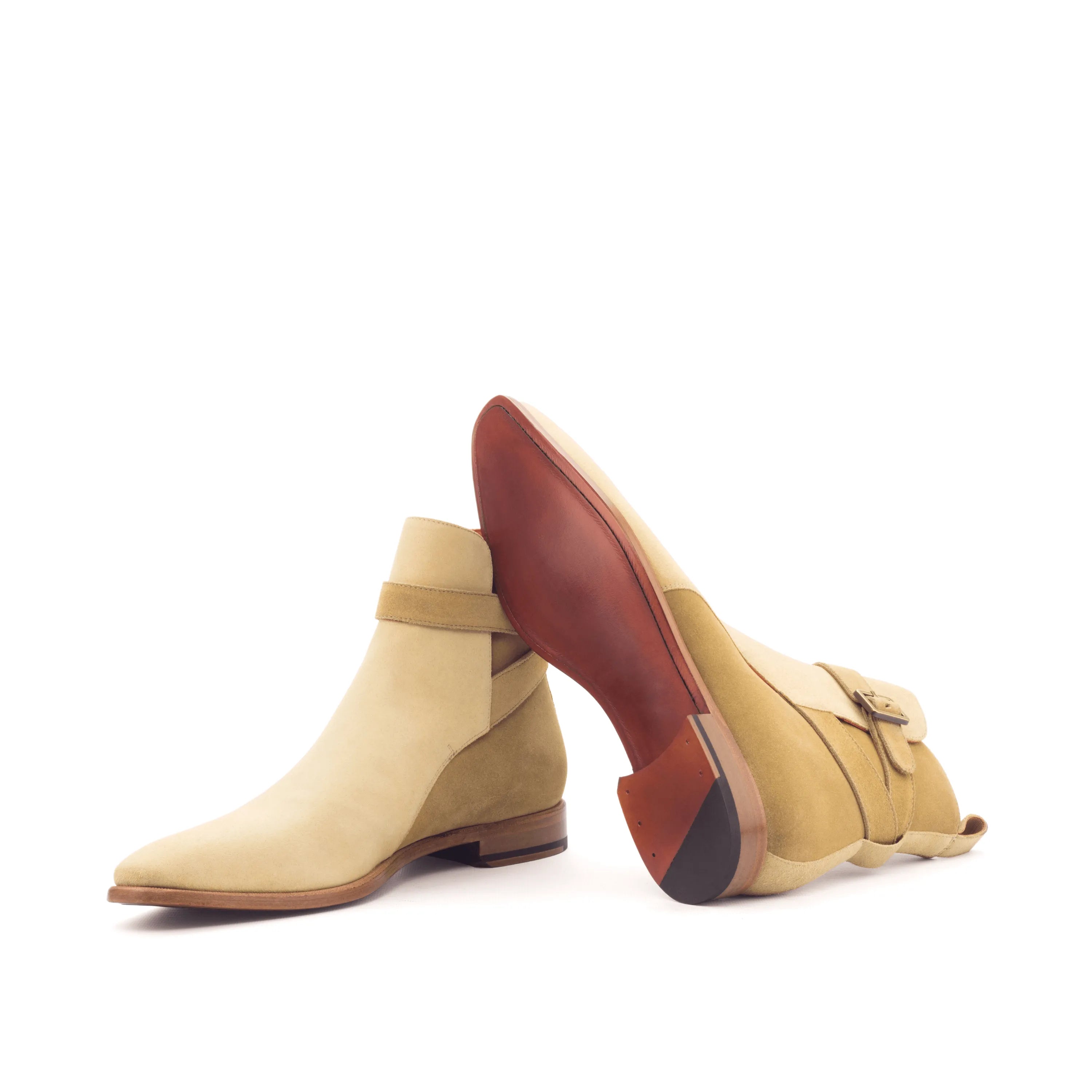 Two-toned suede ankle boots, ideal for elevating style with Royalty Jodhpur Boots