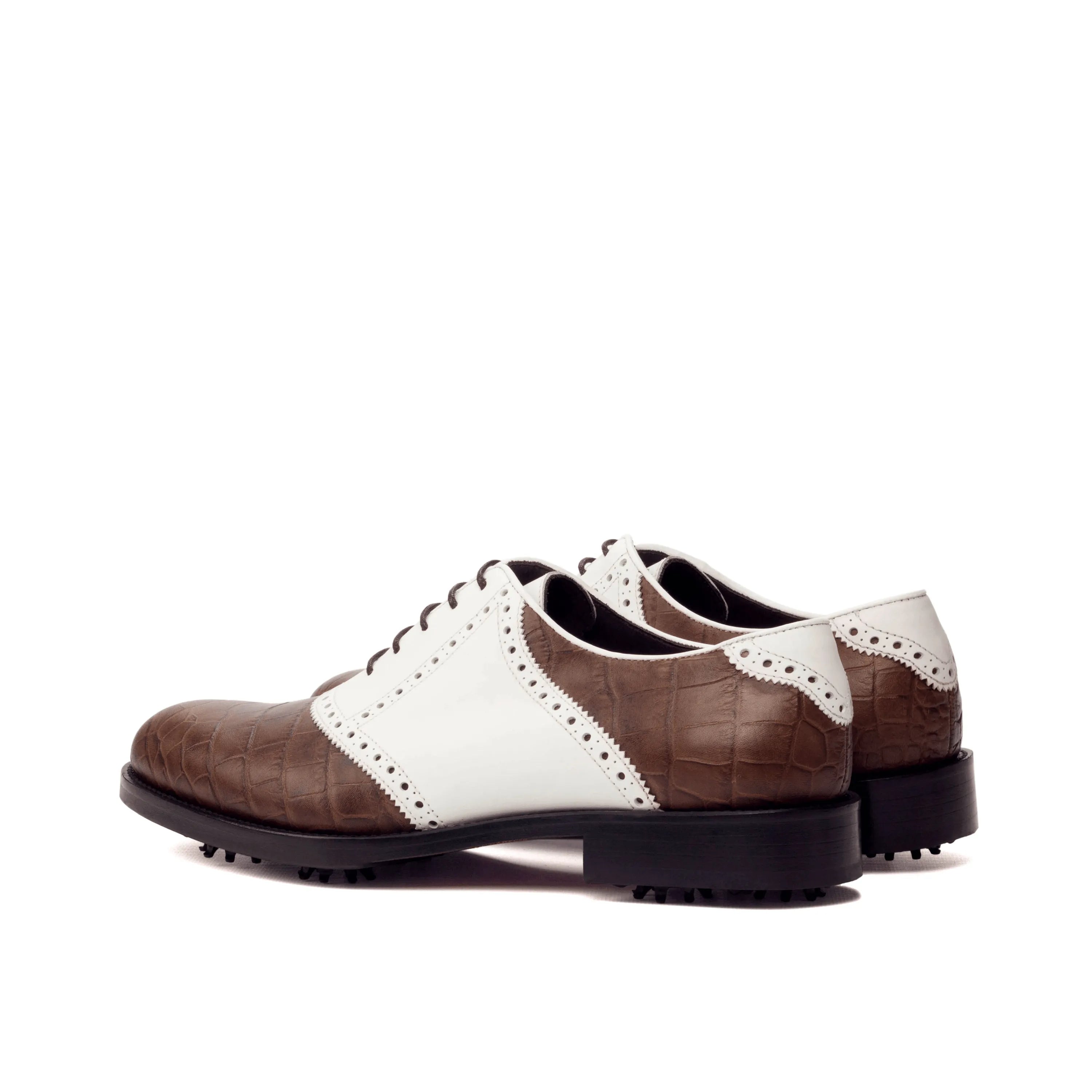 Two-tone Salvador Golf Shoes II designed for stylish comfort on the golf course