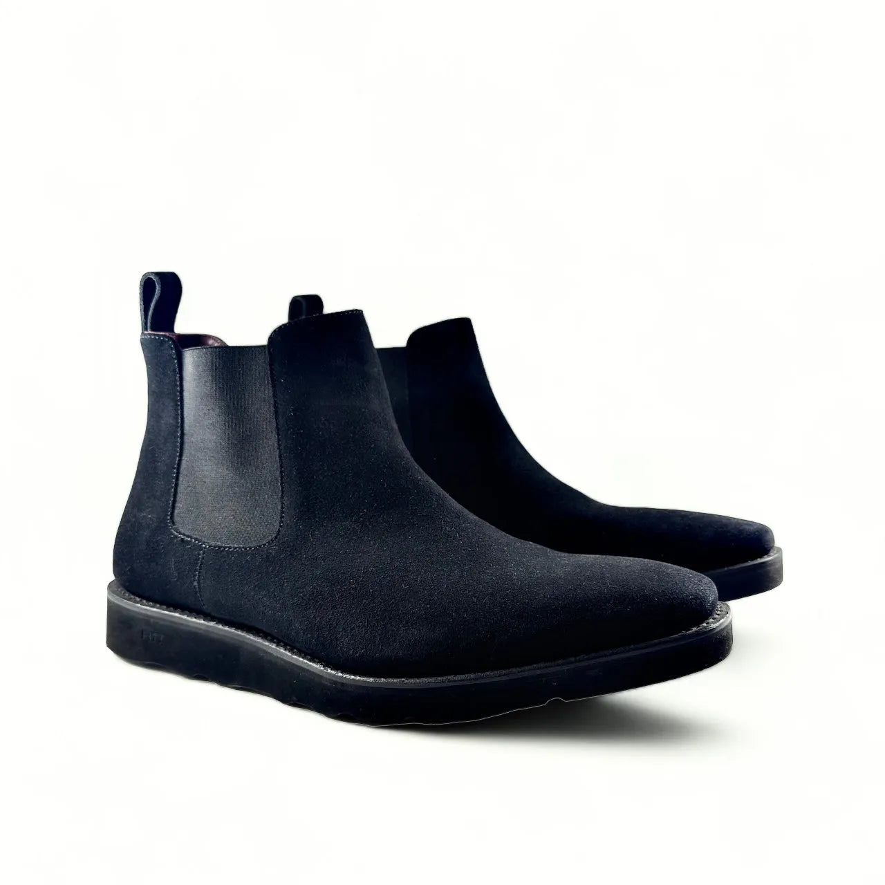 Pair of black suede Termin Chelsea Boot II showcasing stylish and versatile Chelsea boots