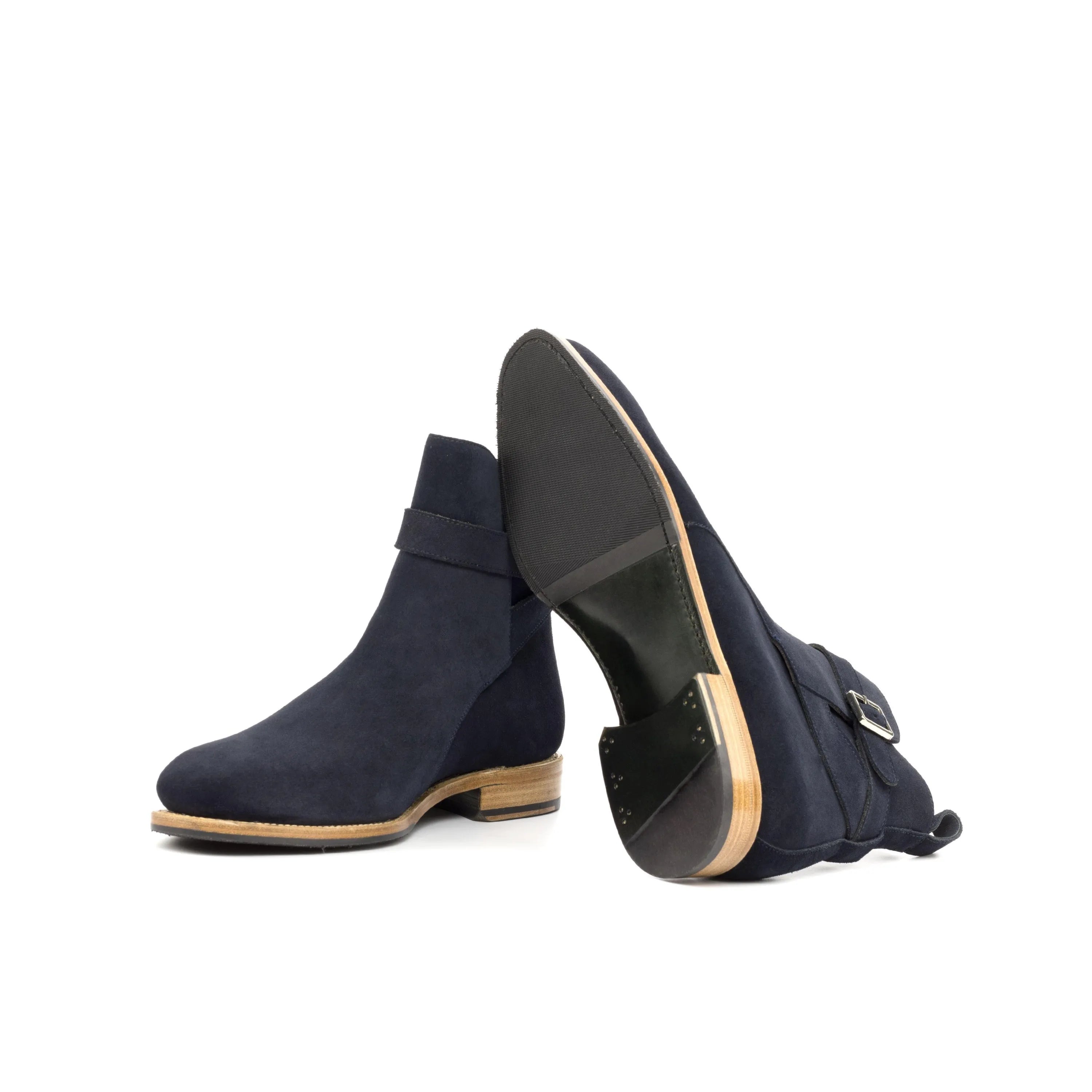 Navy suede ankle boots from the Vila Jodhpur collection for stylish footwear options