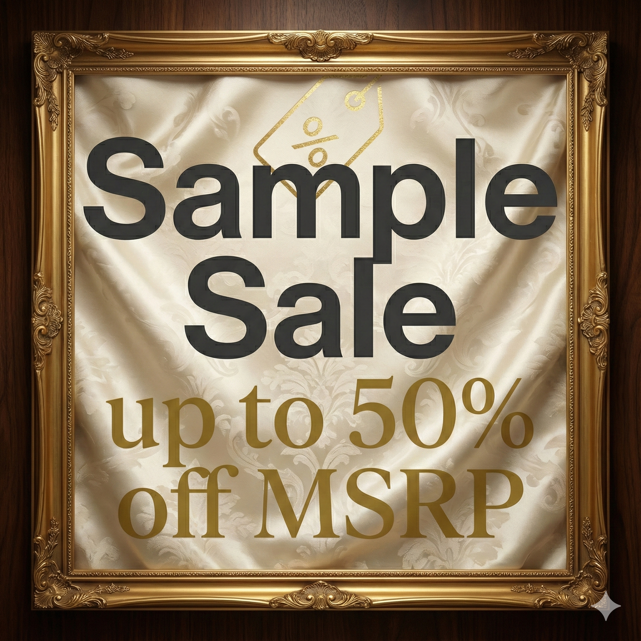 SAMPLE SALE Que Shebley