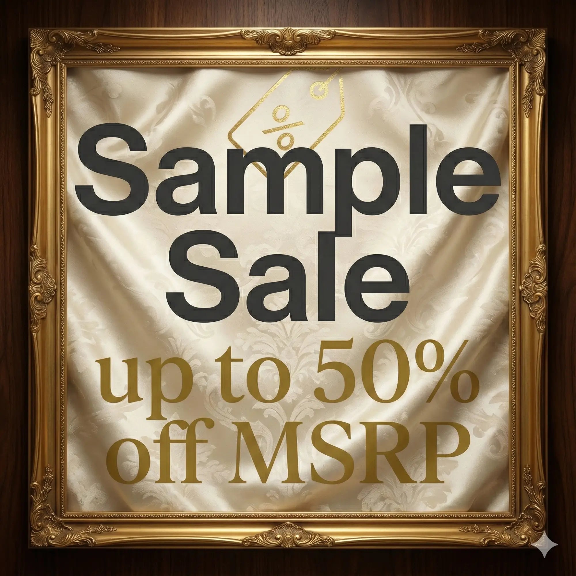 SAMPLE SALE Que Shebley