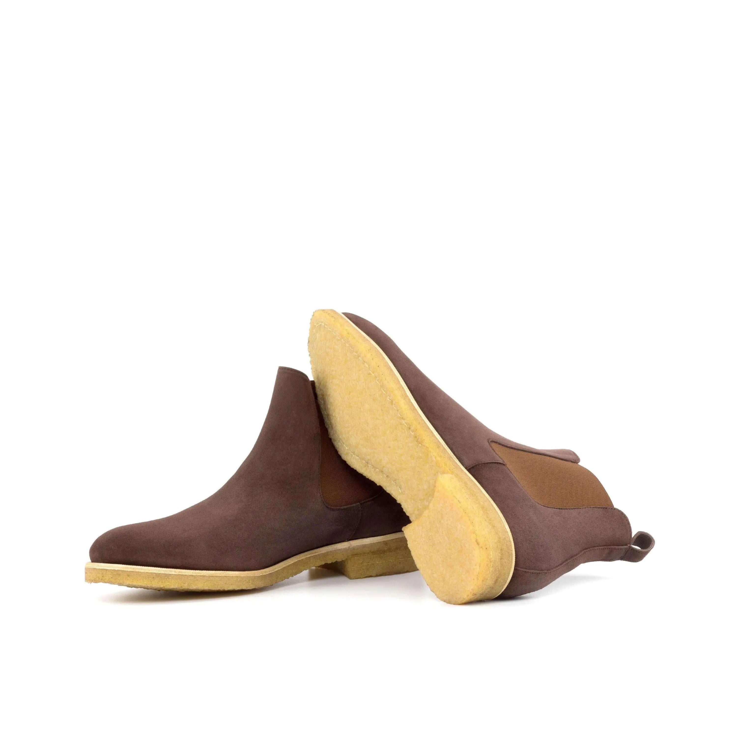 Brown suede Chelsea Boots from 1905 Chelsea Boots II, perfect luxury bespoke shoes for men