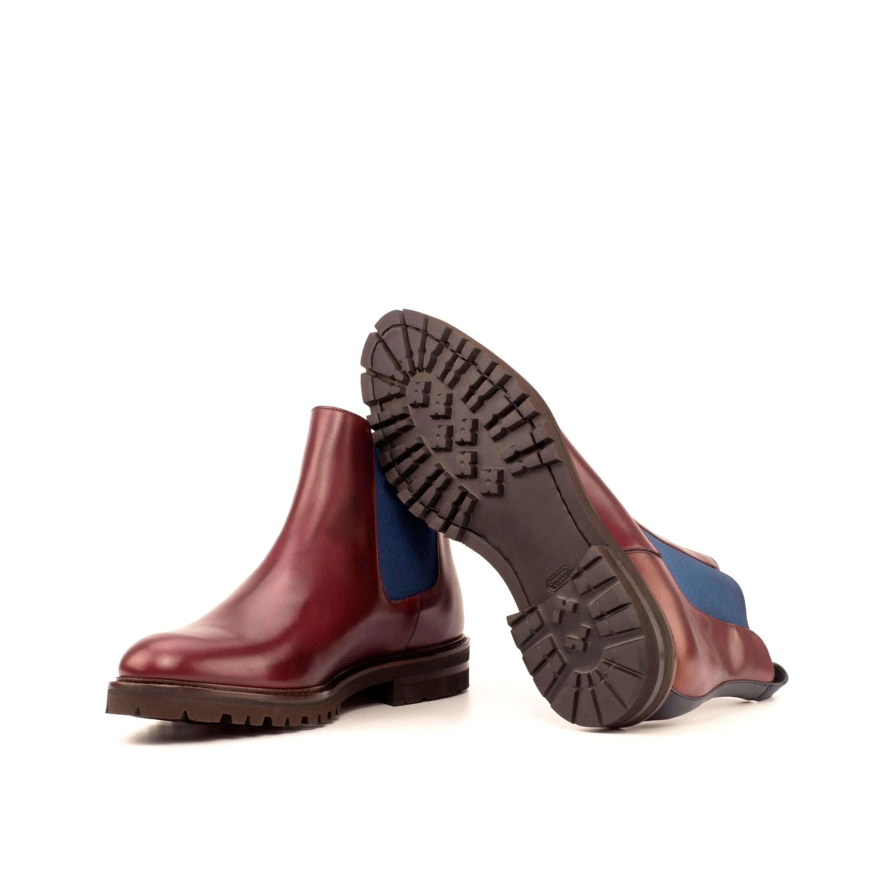 Burgundy leather Chelsea Boots from the 45TD Chelsea Boot II collection