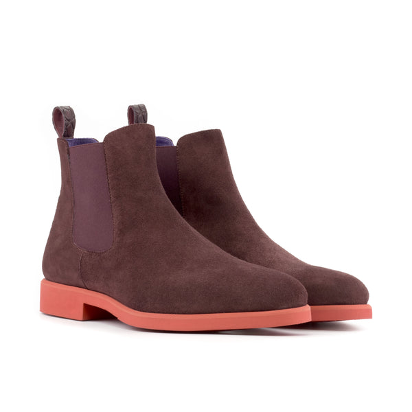 Poppy Chelsea Suede Boot - Premium Men Dress Boots from Que Shebley - Shop now at Que Shebley