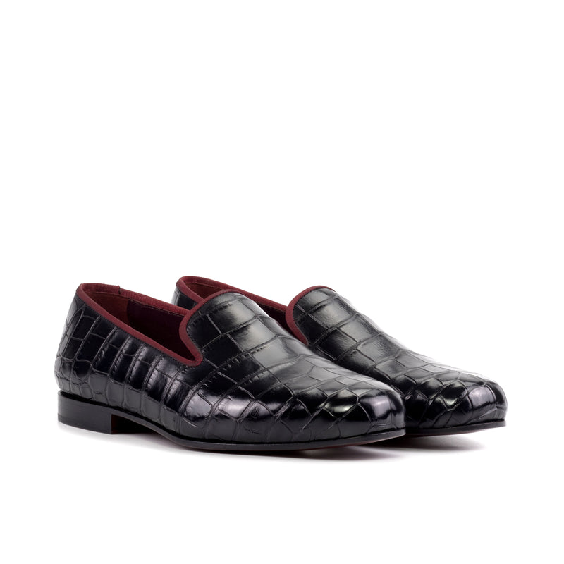 Espada Alligator Wellington Slipon - Premium Men Dress Shoes from Que Shebley - Shop now at Que Shebley
