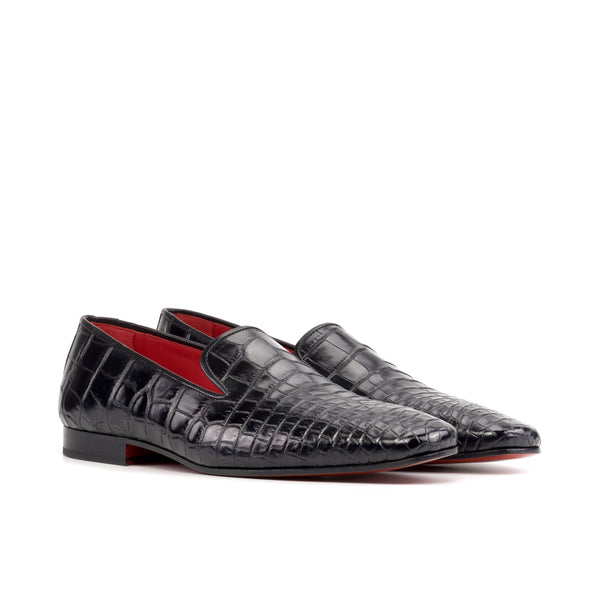 Rozmond Drake Alligator Slip on - Premium Men Dress Shoes from Que Shebley - Shop now at Que Shebley