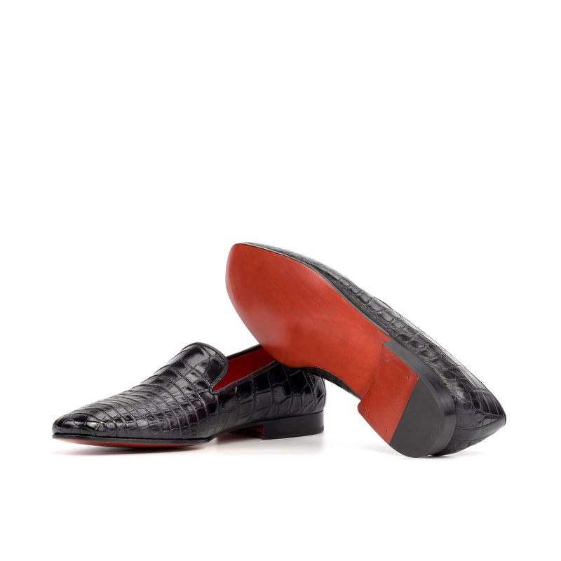 Rozmond Drake Alligator Slip on - Premium Men Dress Shoes from Que Shebley - Shop now at Que Shebley