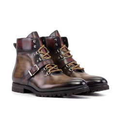 Orizaba Patina Hiking Boots - Premium Men Dress Boots from Que Shebley - Shop now at Que Shebley