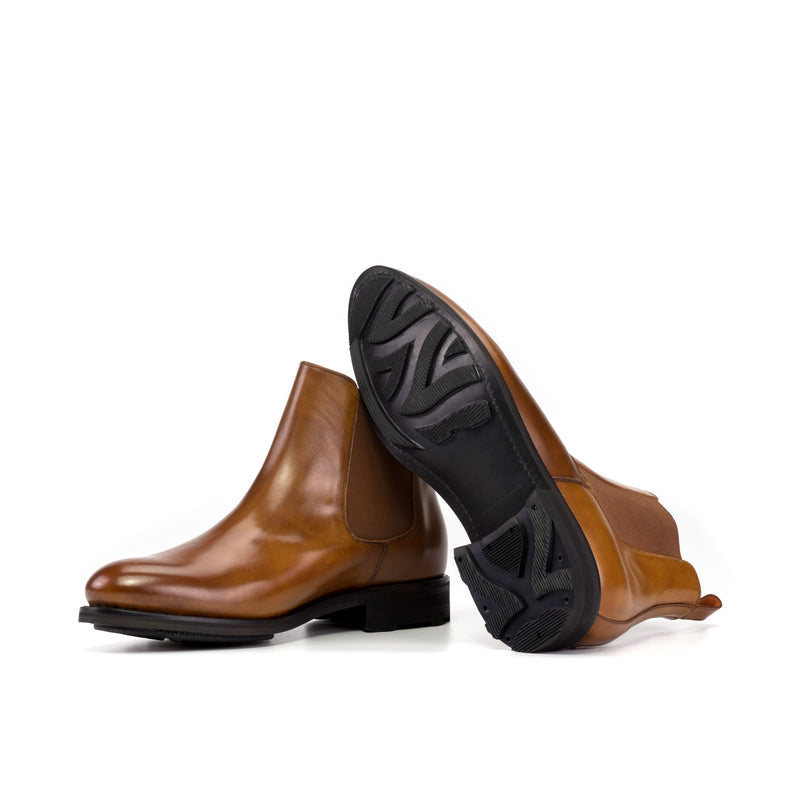Tibet Cordovan Chelsea Boots - Premium Men Dress Boots from Que Shebley - Shop now at Que Shebley