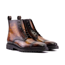 Frankoz Patina Jumper Boots - Premium Men Dress Boots from Que Shebley - Shop now at Que Shebley