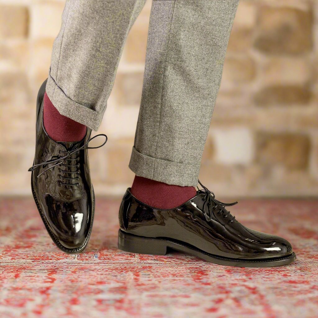 5908 Whole Cut Shoes - Premium Men Dress Shoes from Que Shebley - Shop now at Que Shebley