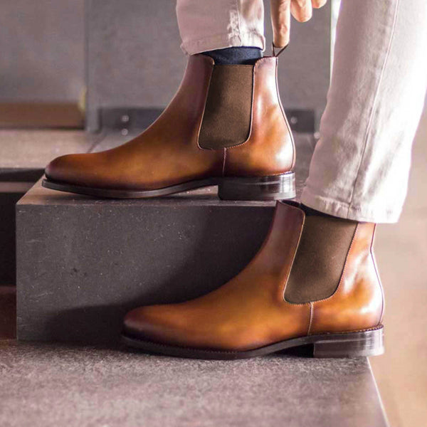 6009 Chelsea Boots - Premium Men Dress Boots from Que Shebley - Shop now at Que Shebley