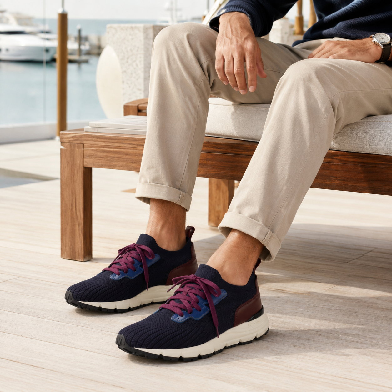 Vito Knit Trainer Sneaker