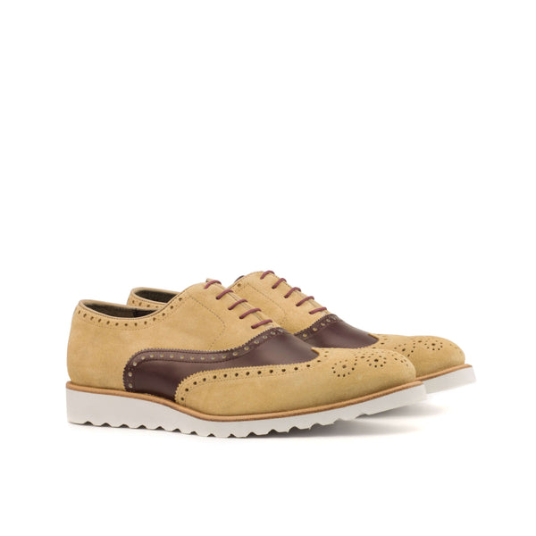 Adahy Full Brogue Shoes - Premium Men Dress Shoes from Que Shebley - Shop now at Que Shebley
