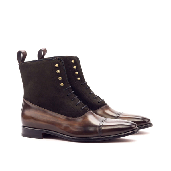 Al capone Balmoral Patina Boots II - Premium wholesale from Que Shebley - Shop now at Que Shebley